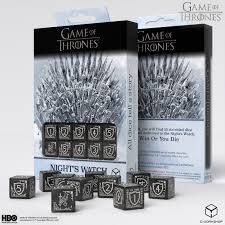 Game Of Thrones - Nights Watch - 10xD6 Dice Set